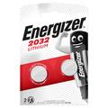 Piles Energizer Mini CR2032 au lithium - 3V - 2 Pcs.