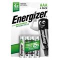 Energizer Recharge Power Plus Piles rechargeables R03/AAA 700mAh - 4 Pcs.