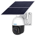 Caméra de Sécurité Escam QF724 Étanche et Alimentée par Énergie Solaire - 3.0MP, 30000mAh