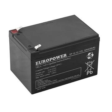 Europower EP12-12 Batterie AGM 12V/12Ah