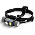 EverActive HL-2000R Force PRO Lampe frontale LED rechargeable - 2000 Lumens, IPX8 - Noir