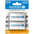 EverActive Professional Line EVHRL20-10000 Batteries D rechargeables 10000mAh - 2 Pcs.