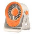 Mini ventilateur de bureau F16 pour le bureau et la maison - Orange