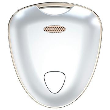 F4 Étiquette intelligente sans fil - Traceur de bagages et localisateur de clés Bluetooth étanche - Blanc