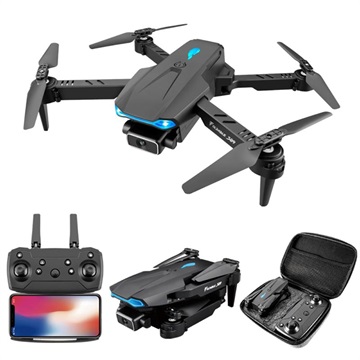 Mini Drone FPV Pliable S89 avec Double Caméra 4K (Satisfaisant Bulk) - Noir