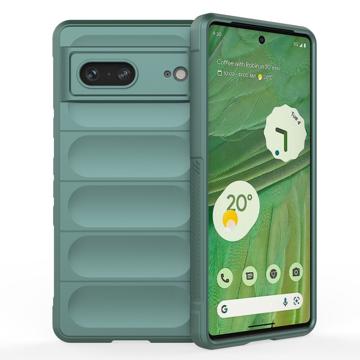 Coque Google Pixel 7 en TPU - Série Rugged - Vert