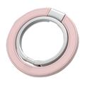 Support de bague magnétique pour téléphone portable compatible avec MagSafe pour iPhone 16/15/14/13/12 - Pink