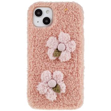 Coque iPhone 14 en TPU - Série Fluffy Flower