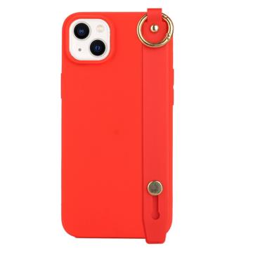 Coque iPhone 14 Plus en TPU avec Dragonne - Série Candy Color