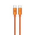 Câble USB-C Forever Saffron - 1m, 60W - Orange