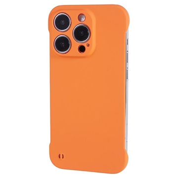 Coque iPhone 13 Pro en Plastique Sans Cadre - Orange