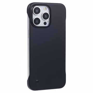 Coque iPhone 16 Pro Max en Plastique Sans Cadre - Noire