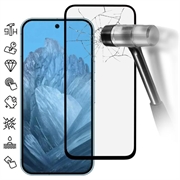 Protecteur d’Écran Google Pixel 9/9 Pro en Verre Trempé Full Cover - Bord Noir