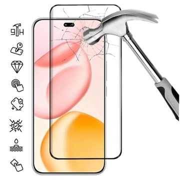 Protecteur d\'écran Honor 400 Pro en verre trempé Couverture complète - 9H - Bord noir