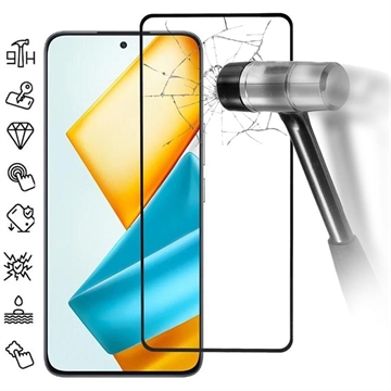 Protecteur d’Écran Honor 90 GT en Verre Trempé Full Cover - Bord Noir