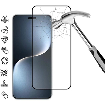 Protecteur d’Écran Honor Magic7 Pro en Verre Trempé Full Cover - Bord Noir