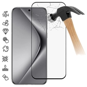 Protecteur d’Écran Huawei Pura 70 en Verre Trempé Full Cover - Bord Noir