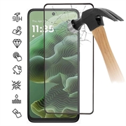 Protecteur d’Écran Motorola Moto G35 en Verre Trempé Full Cover - Bord Noir
