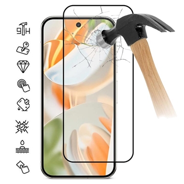 Protecteur d\'écran Motorola Moto G57 Power en verre trempé Couverture complète - 9H - Bord noir
