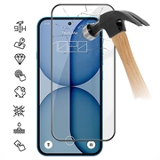 Protecteur d'écran Nothing Phone (4a) en verre trempé Couverture complète - 9H - Bord noir