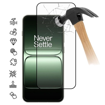 Protecteur d\'écran OnePlus 13s en verre trempé Couverture complète - 9H - Bord noir