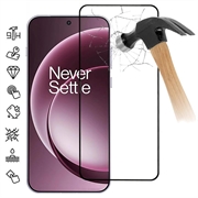 Protecteur d'écran OnePlus 15 en verre trempé Couverture complète - 9H - Bord noir