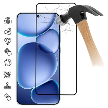 Protecteur d’Écran Oppo Find X8s+ en Verre Trempé Full Cover - Bord Noir