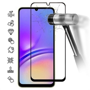 Protecteur d’Écran Samsung Galaxy A05 en Verre Trempé Full Cover - Bord Noir