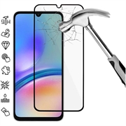 Protecteur d’Écran Samsung Galaxy A05s en Verre Trempé Full Cover - Bord Noir