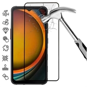 Protecteur d’Écran Samsung Galaxy Xcover7 en Verre Trempé Full Cover - Bord Noir
