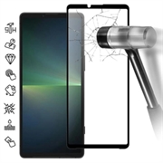 Protecteur d’Écran Sony Xperia 10 VI en Verre Trempé Full Cover - Bord Noir