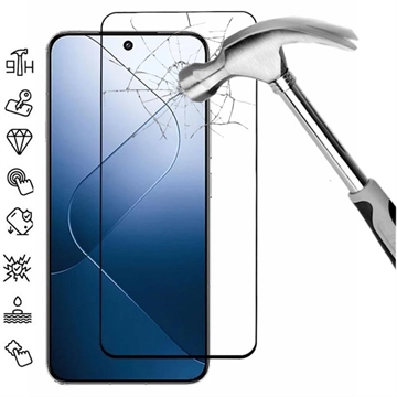 Protecteur d’Écran Xiaomi 14 en Verre Trempé Full Cover - Bord Noir
