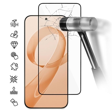 Protecteur d\'écran Xiaomi Redmi K90/Poco F8 Pro en verre trempé Couverture complète - 9H - Bord noir