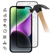 Protecteur d'Écran Complet iPhone 15 en Verre Trempé - 20D