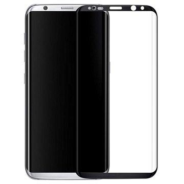 Protecteur d’Écran Complet Samsung Galaxy S8+ en Verre Trempé - Noir