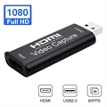 Carte de Capture Vidéo HDMI vers USB Full HD 1080p