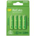 GP ReCyko 2500 Piles AA rechargeables 2450mAh - 4 Pcs.
