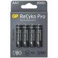 GP ReCyko Pro Piles AA rechargeables 2000mAh