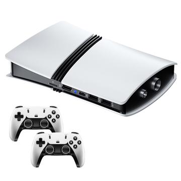 GS5 Pro TV Game Box avec 2 manettes - plus de 30000 jeux rétro, sortie HD 4K, carte TF 64 Go