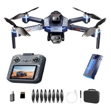 GT8 Drone sans balai WiFi FPV 720P avec évitement d\'obstacles - Noir