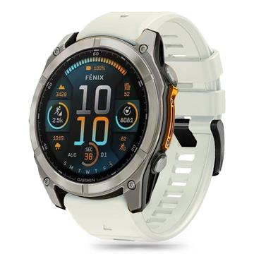 Sangle de ligne en silicone Garmin Fenix 5/6/6 Pro/7/8/E Tech-Protect - 47mm - Titane