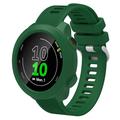 Bracelet en Silicone de Rechange avec Cadre Intégré Garmin Forerunner 158 - Vert