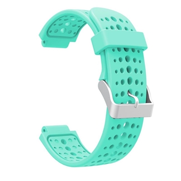 Bracelet Garmin Forerunner 220/230/235/620/630/735 en Silicone Souple - Cyan