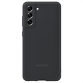 Coque Samsung Galaxy S21 FE 5G en Silicone EF-PG990TBEGWW (Emballage ouvert - Excellent) - Gris Foncé
