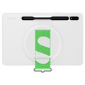 Coque Samsung Galaxy Tab S8/S7 Strap Cover EF-GX700CWEGWW - Blanche