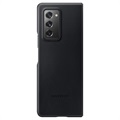 Coque Samsung Galaxy Z Fold2 5G en Cuir EF-VF916LBEGEU - Noire