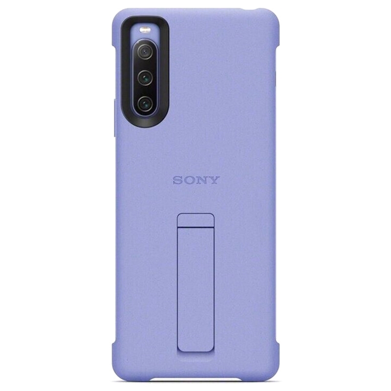 handelaar Westers Buurt Coque Sony Xperia 10 IV Style Cover avec Support XQZ-CBCCV