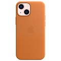 Coque iPhone 13 Mini en Cuir avec MagSafe Apple MM0D3ZM/A - Ocre