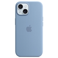 Coque iPhone 15 en Silicone avec MagSafe Apple MT0Y3ZM/A - Bleu d'hiver
