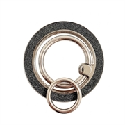 Support pour anneau anti-stress MagSafe pailleté - Noir